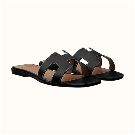 hermes oran sandals all black|oran sandals true to size.